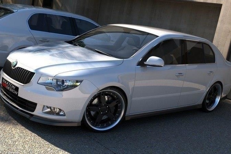 Πρόσθιο Splitter Skoda Superb Mk2