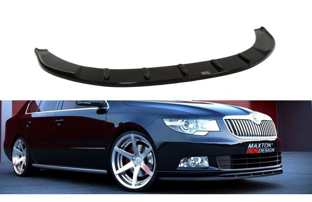 Front Splitter Skoda Superb Mk2 (For Sport Front Bumper Spoiler)