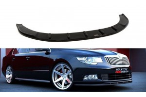 Front Splitter Skoda Superb Mk2 (For Sport Front Bumper Spoiler)