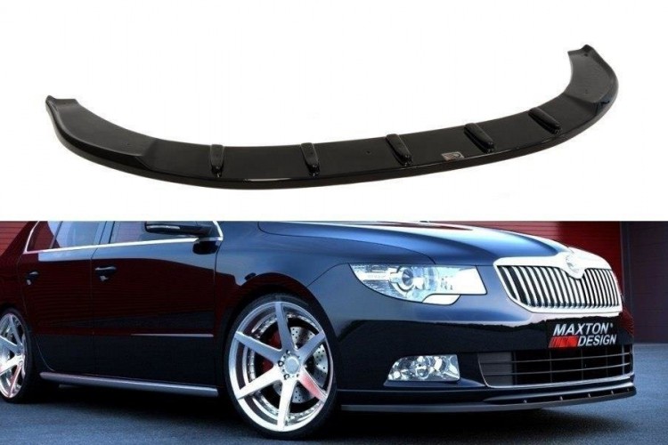 Πρόσθιο Splitter Skoda Superb Mk2 (Για Αεροτομή Πρόσθιου Μπροστινού Προφυλακτήρα)