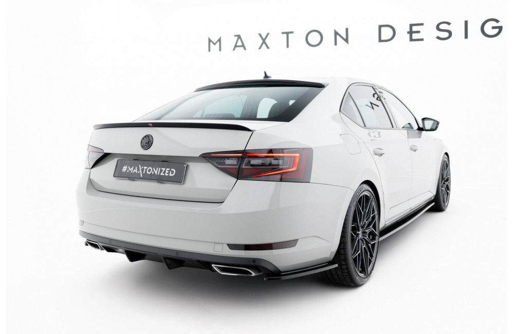 Extension Of The Rear Window Skoda Superb Liftback Mk3 / Mk3 Facelift Extension Of The Rear Window Skoda Superb Liftback Mk3 / Mk3 Facelift