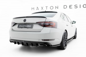 Rear Side Splitters V.3 Skoda Superb Liftback / Combi Mk3