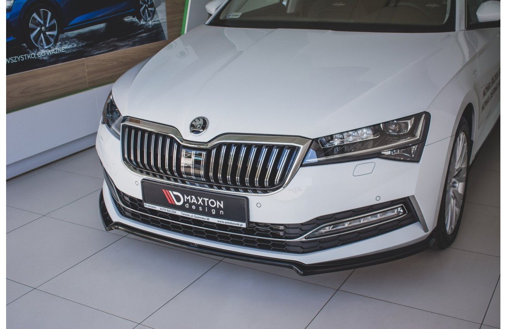 Front Splitter V.1 Skoda Superb Liftback / Combi Mk3 Facelift