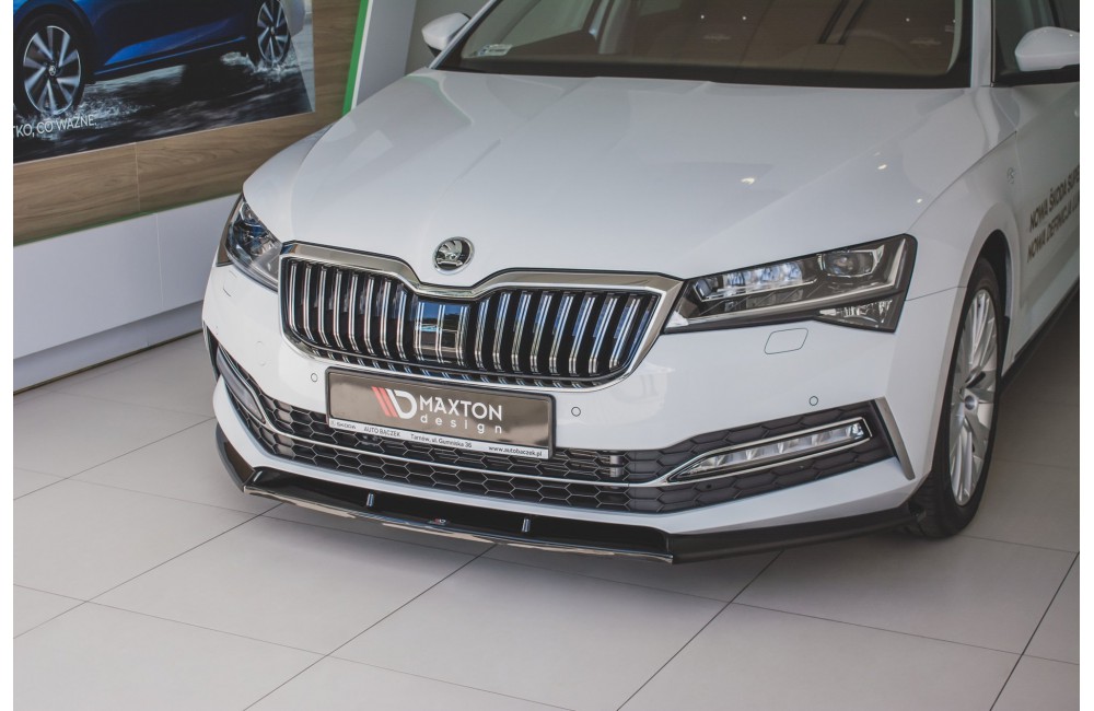 Front Splitter V.2 Skoda Superb Liftback / Combi Mk3 Facelift