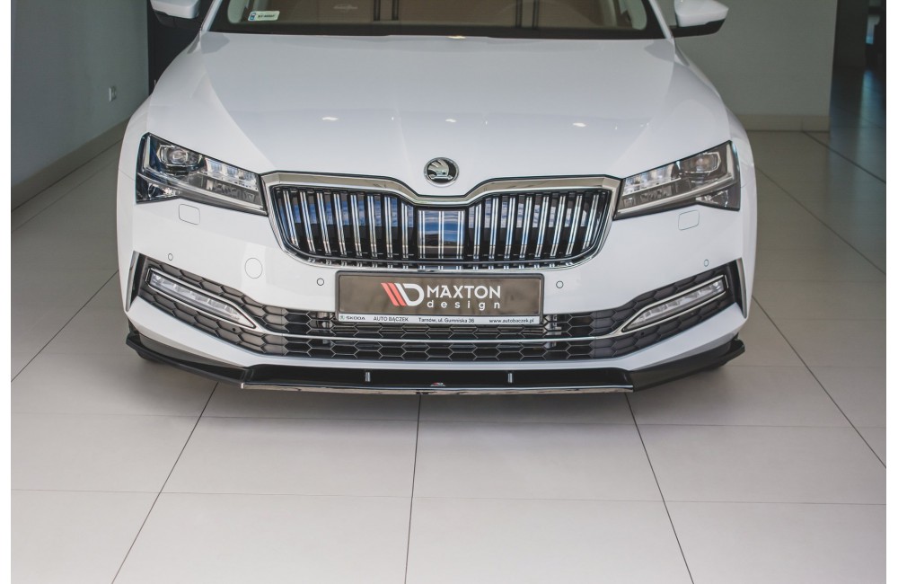 Front Splitter V.2 Skoda Superb Liftback / Combi Mk3 Facelift