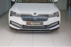Front Splitter V.2 Skoda Superb Liftback / Combi Mk3 Facelift