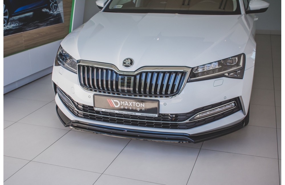Front Splitter V.3 Skoda Superb Liftback / Combi Mk3 Facelift