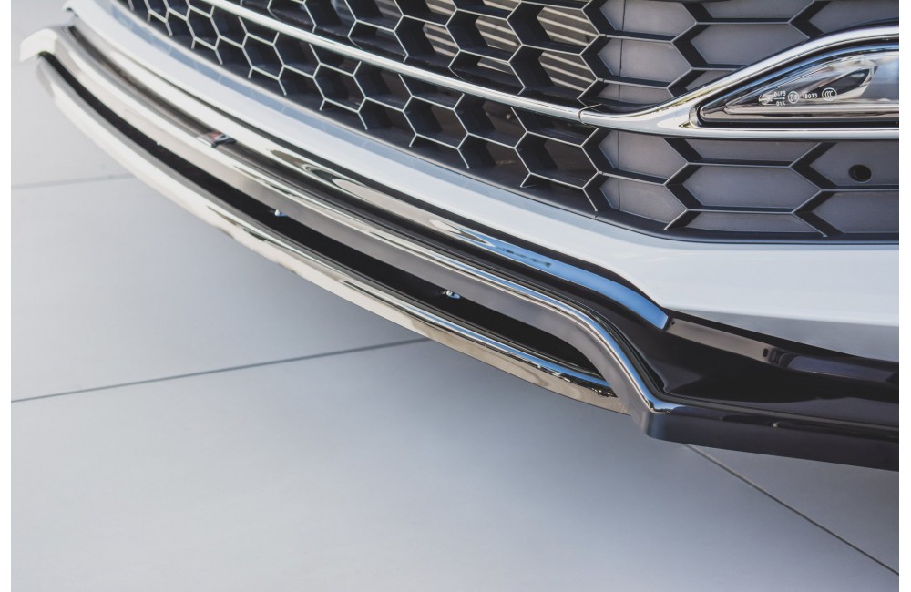Front Splitter V.3 Skoda Superb Liftback / Combi Mk3 Facelift