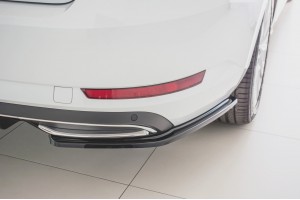 Rear Side Splitters Skoda Superb Liftback / Combi Mk3 Facelift