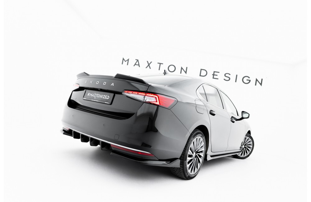 Spoiler Cap 3D Skoda Superb Sedan Mk4 Spoiler Cap 3D Skoda Superb Sedan Mk4