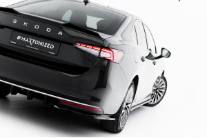 Rear Side Splitters V.1 Skoda Superb Mk4