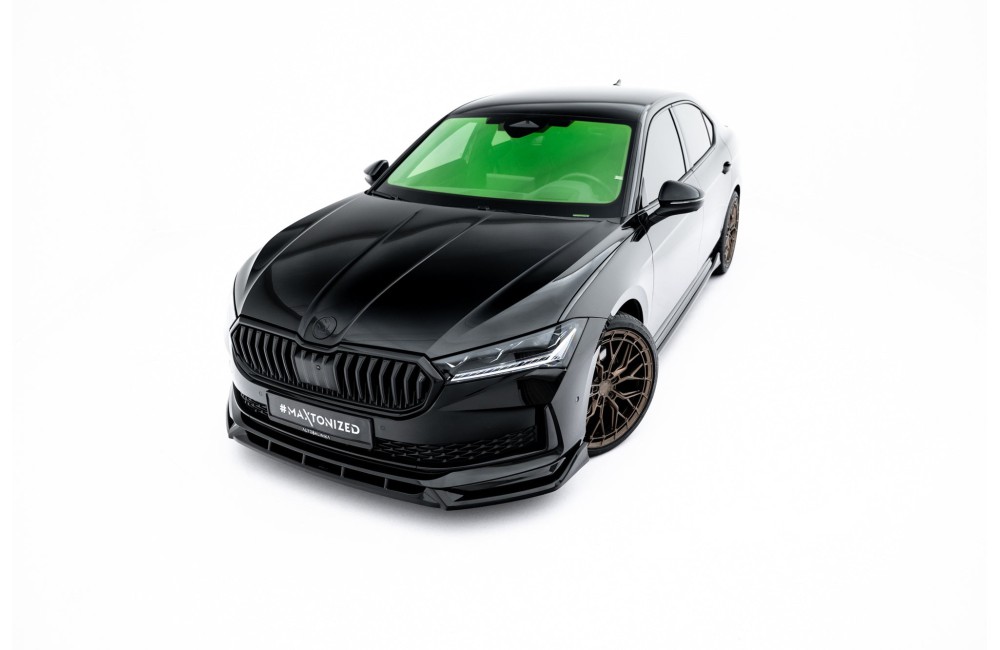 Front Splitter V.2 Skoda Superb Sportline Mk4