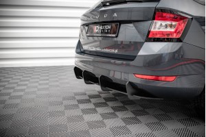 Street Pro Rear Diffuser Skoda Fabia Combi Mk3 Facelift - Black