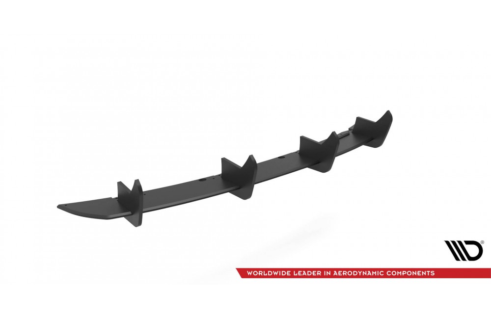 Street Pro Rear Diffuser Skoda Fabia Combi Mk3 Facelift - Black