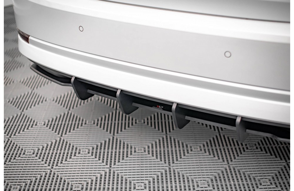 Street Pro Rear Diffuser Skoda Octavia Mk4 - Black
