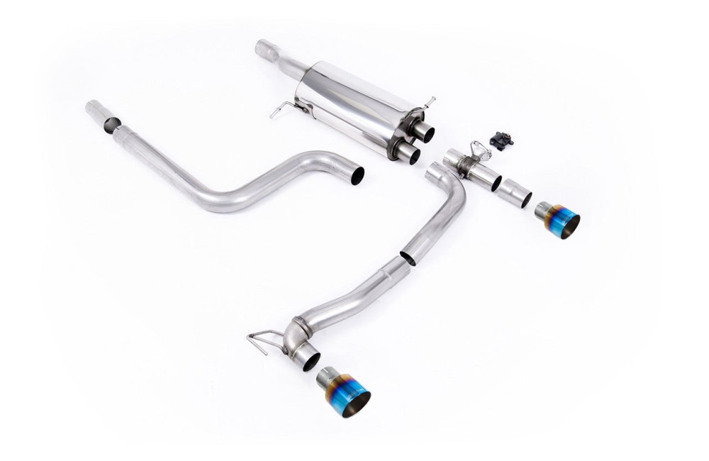 Rear Valance + Miltek Sport Exhaust Ford Fiesta ST Mk8