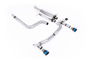 Rear Valance + Miltek Sport Exhaust Ford Fiesta ST Mk8