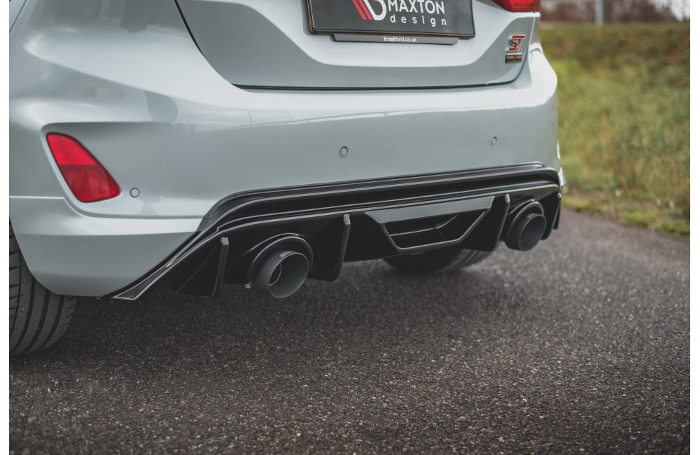 Rear Valance + Miltek Sport Exhaust Ford Fiesta ST Mk8