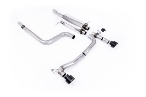 Rear Valance + Miltek Sport Exhaust Ford Fiesta ST Mk8