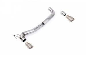 Rear Valance + Milltek Sport Exhaust Extension Ford Fiesta ST Mk8