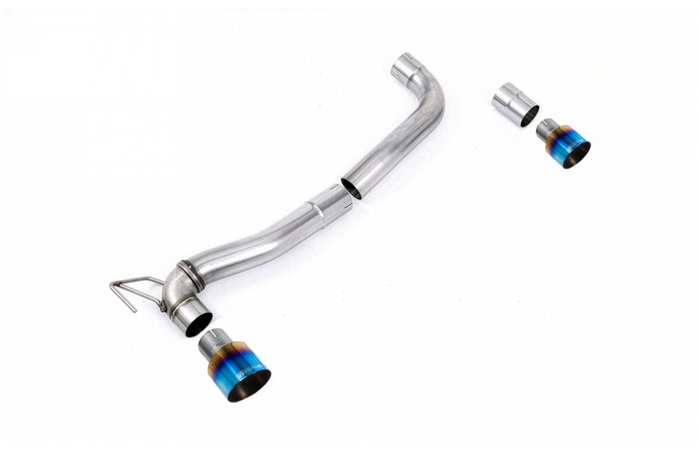 Rear Valance + Milltek Sport Exhaust Extension Ford Fiesta ST Mk8