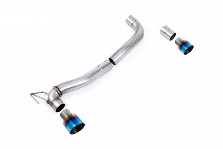 Rear Valance + Milltek Sport Exhaust Extension Ford Fiesta ST Mk8