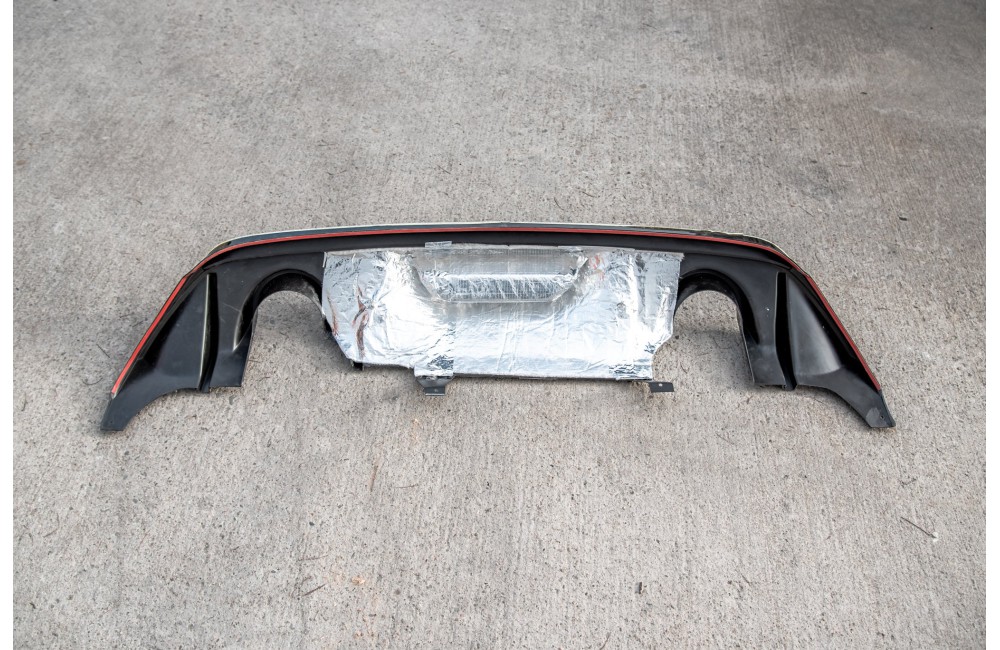 Rear Valance + Milltek Sport Exhaust Extension Ford Fiesta ST Mk8