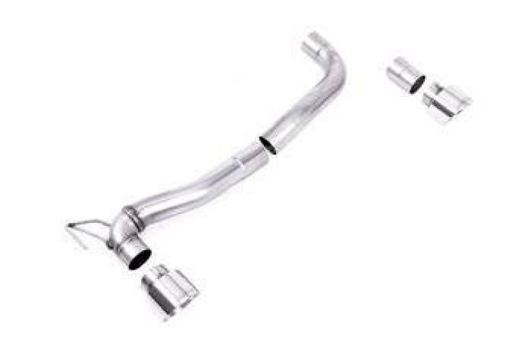 Rear Valance + Milltek Sport Exhaust Extension Ford Fiesta ST Mk8