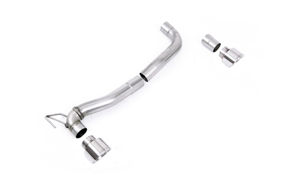 Rear Valance + Milltek Sport Exhaust Extension Ford Fiesta ST Mk8
