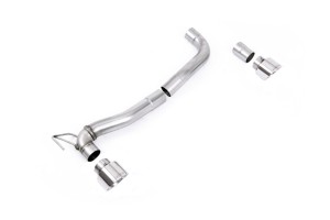 Rear Valance + Milltek Sport Exhaust Extension Ford Fiesta ST Mk8