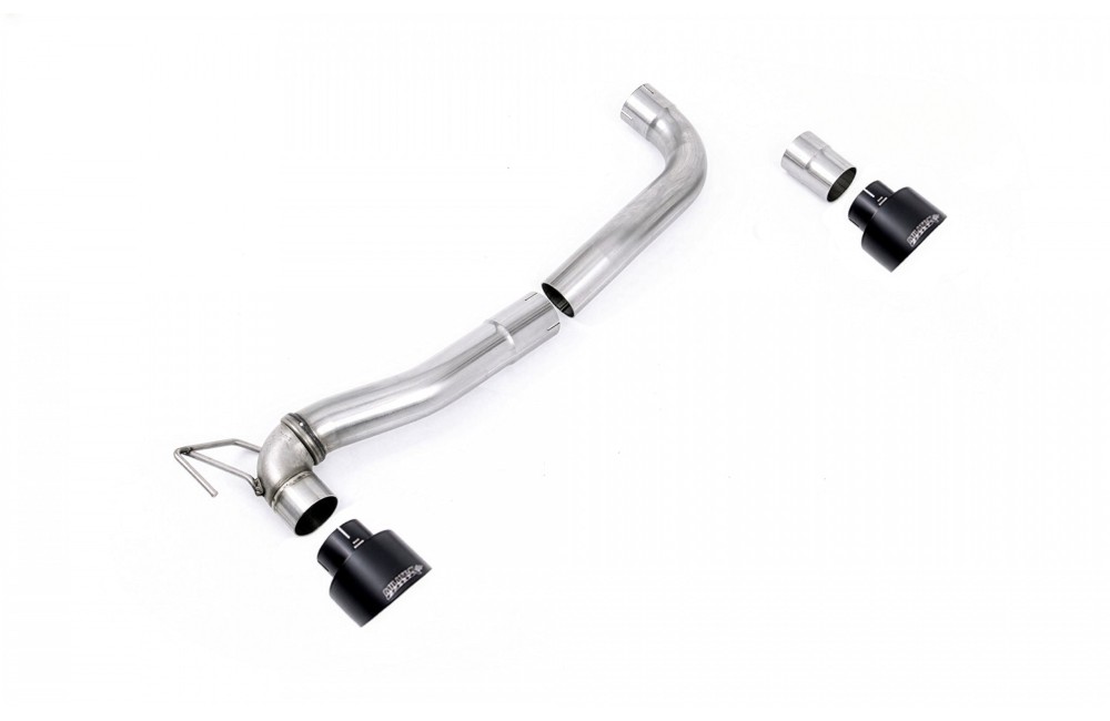 Rear Valance + Milltek Sport Exhaust Extension Ford Fiesta ST Mk8
