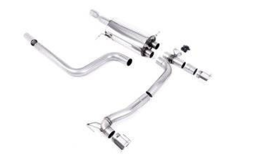Rear Valance + Miltek Sport Exhaust Ford Fiesta ST Mk8 + GPF System
