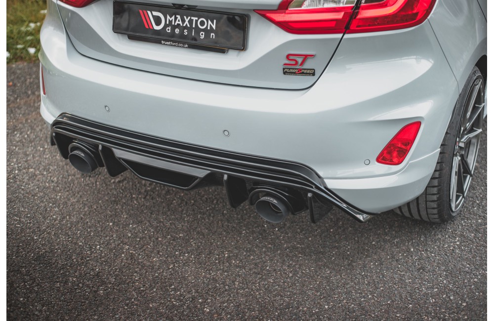 Rear Valance + Miltek Sport Exhaust Ford Fiesta ST Mk8 + GPF System