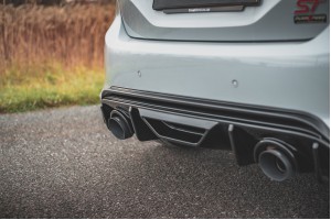 Rear Valance + Miltek Sport Exhaust Ford Fiesta ST Mk8 + GPF System
