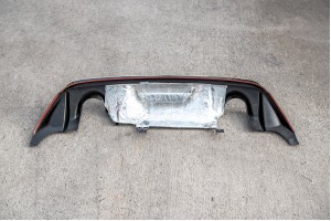 Rear Valance + Miltek Sport Exhaust Ford Fiesta ST Mk8 + GPF System