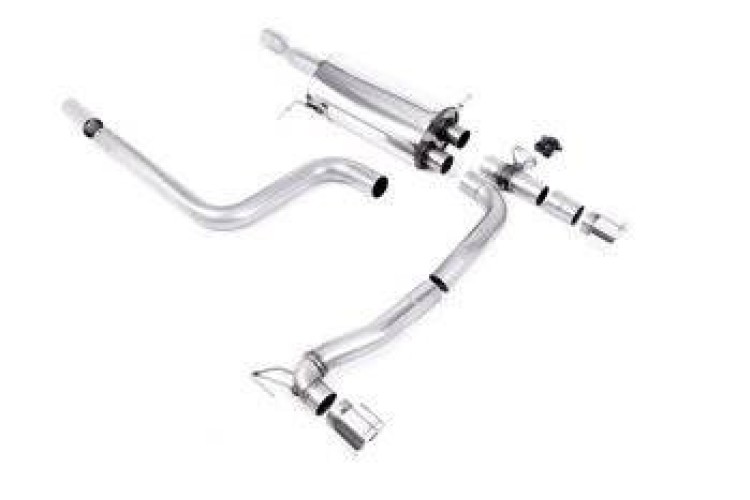 Rear Valance + Miltek Sport Exhaust Ford Fiesta ST Mk8 + GPF System