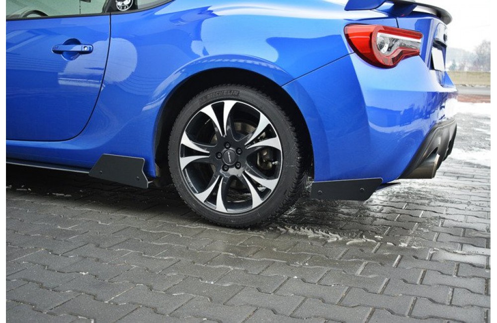 Racing Rear Side Splitters Subaru BRZ Mk1 / Mk1 Facelift