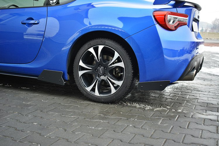 Racing Πίσω Πλευρικοί Splitters Subaru BRZ Mk1 / Mk1 Facelift