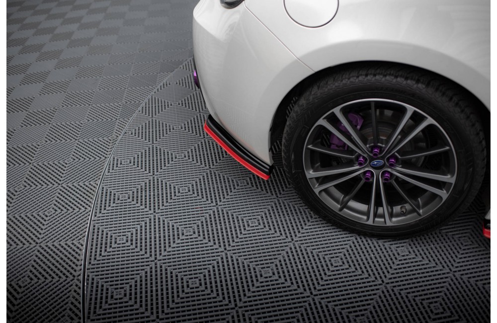 Rear Side Splitters V.2 Subaru BRZ Mk1 / Mk1 Facelift