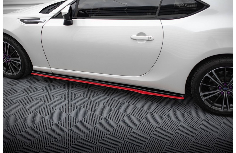 Side Skirts Diffusers V.2 Subaru BRZ Mk1 / Mk1 Facelift / Toyota GT86 Facelift Side Skirts Diffusers V.2 Subaru BRZ Mk1 / Mk1 Facelift / Toyota GT86 Facelift