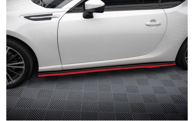 Side Skirts Diffusers V.2 Subaru BRZ Mk1 / Mk1 Facelift / Toyota GT86 Facelift