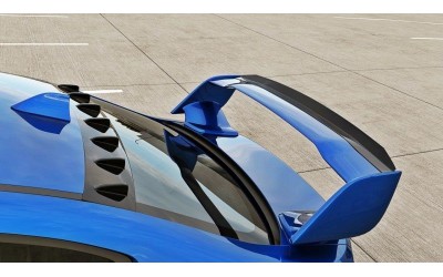 The extension of the rear window Subaru WRX STI