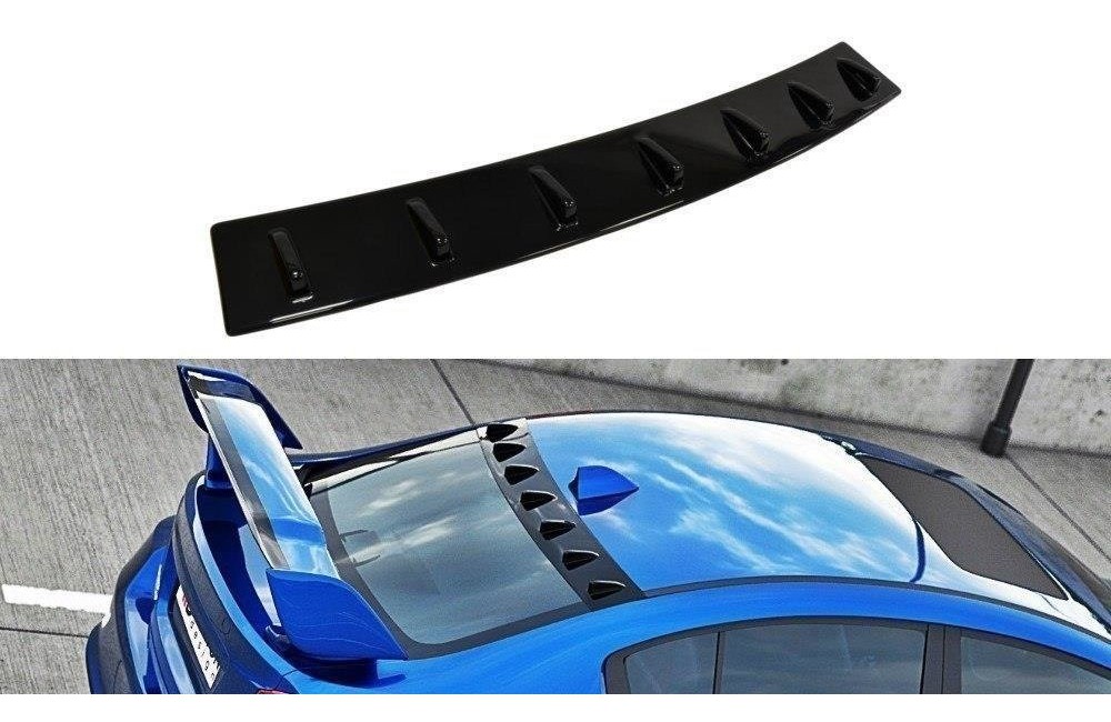 The extension of the rear window Subaru WRX STI The extension of the rear window Subaru WRX STI