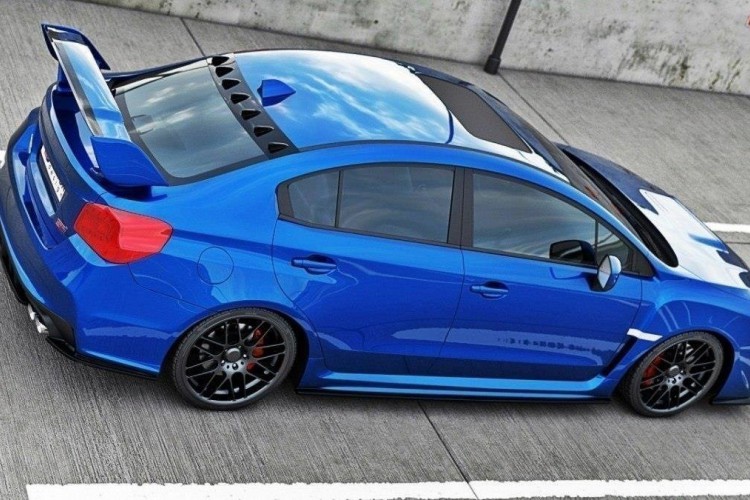 Side Skirts Diffusers V.1 Subaru Impreza WRX STI MK4