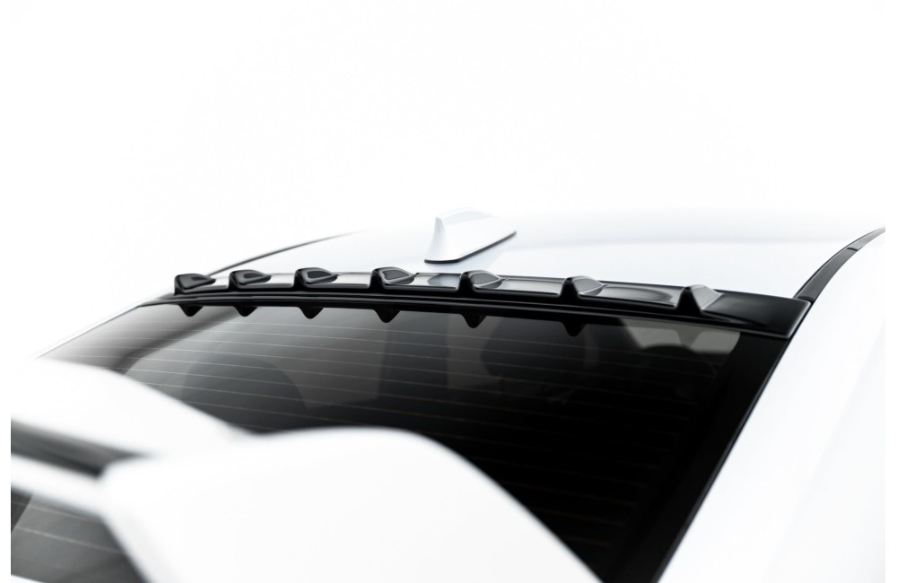 The extension of the rear window Subaru WRX STI Mk2