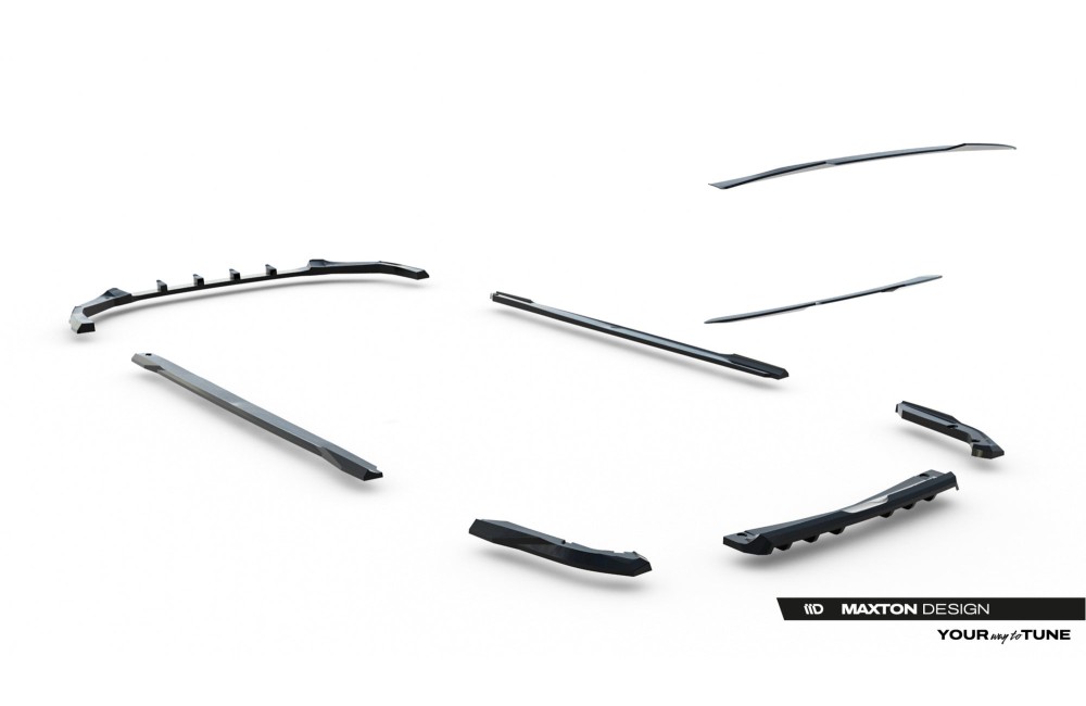 Set of Splitters Subaru WRX STI Mk2