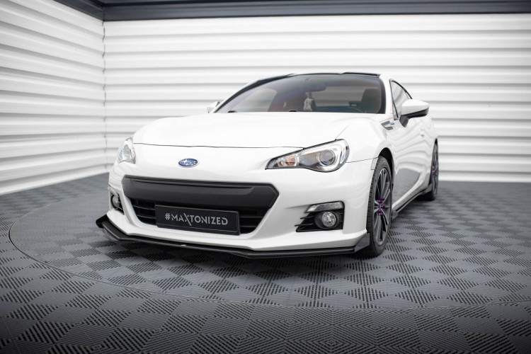 Street Pro Μπροστινός Splitter V.1 + Flaps Subaru BRZ Mk1 