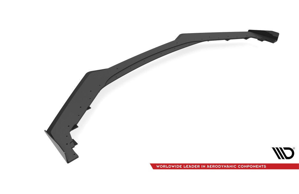 Street Pro Front Splitter V.1 + Flaps Subaru BRZ Mk1 Facelift - Black + Gloss Flaps