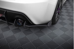 Street Pro Rear Side Splitters Subaru BRZ Mk1 / Mk1 Facelift - Black