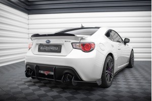 Street Pro Rear Side Splitters Subaru BRZ Mk1 / Mk1 Facelift - Black
